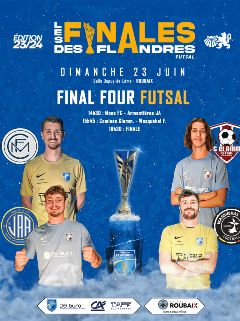 Final Four Futsal Coupe des Flandres DISTRICT DES FLANDRES